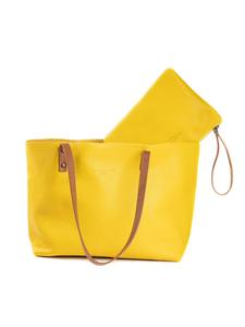 Bolso Tote de Cuero Genuino Hecho a Mano en Color Sólido con Cierre de Cremallera para Uso Diario, Moda Femenina LTB-0243 - Product Image 4