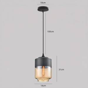 Luxury Design <b>Brass</b> and Glass <b>Lantern</b> for Kitchen Restaurant Home Decoration Eco-Friendly Handmade Hanging Light - Product Image 3