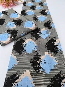 Tela Ankara de Primera Calidad con Estampado Africano Nigeriano, 100% Algodón, Diseño Vibrante para Prendas de Moda, Sudáfrica - Product Image 3