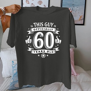 ผู้ชายคนนี้อย่างเป็นทางการ60เสื้อยืดผ้าฝ้ายแท้ของผู้หญิงใส่สบาย - Product Image 3