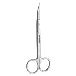 Tijeras Quirúrgicas Dentales Profesionales, Microtijeras Quirúrgicas, Instrumento para Encías, 130 mm, Tijeras para Encías Goldman Fox, Dentadas - Product Image 1