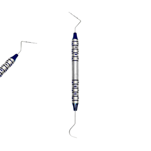 Sonde d'exploration dentaire en acier inoxydable, instrument manuel pour l'examen dentaire et le nettoyage des dents, fabriqué au Pakistan - Product Image 1