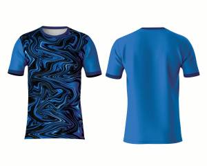 เสื้อยืดถักน้ำหนักเบา 180 กรัม พิมพ์ลายกราฟิกด้านหน้าด้วยเทคนิค Sublimation ผลิตจากโพลีเอสเตอร์ 100% ระบายอากาศได้ดี เป็นมิตรกับสิ่งแวดล้อม สวมใส่สบาย - Product Image 1