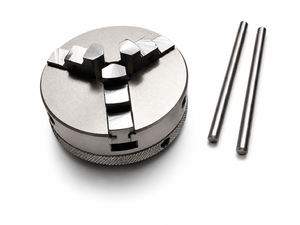 Mandrin à trois mors en acier de 50 mm avec tige de montage MT1 de 6 mm, barre de traction filetée 14 x 1, modèle 154676427084, fabriqué à Delhi - Product Image 2