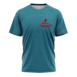 T-shirt décontracté pour homme 100 % coton, col rond, manches courtes, anti-plis, respirant, couleur unie, logo personnalisé, tissu 200g, coupe classique - Product Image 4