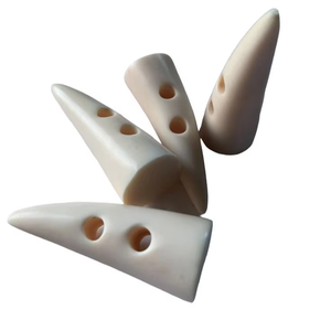 Botón de Presión de Cuerno Natural Hecho a Mano de Alta Calidad, Accesorio de Moda Ecológico para Ropa y Manualidades - Product Image 1