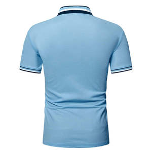 Camisas de Golf Personalizadas para Hombre, Transpirables, 100% Algodón |   Camiseta de Manga Corta con Estampado por Transferencia de Calor |   Servicio OEM y Venta al por Mayor - Product Image 2