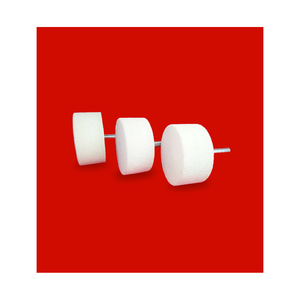 Tampons à feutre professionnels montés sur support pour le polissage de bijoux, le lustrage des métaux, la finition de l'acier inoxydable et le nettoyage des outils - Product Image 3