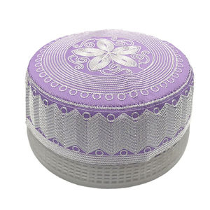 Chapeau Kufi pour Hommes, Doux et Respirant, Fournisseur d'Usine, Vêtement Islamique, Vente en Gros, Écologique - Product Image 1