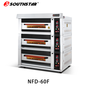 <span class=keywords><strong>Four</strong></span> à <span class=keywords><strong>pain</strong></span> industriel commercial haut de gamme Southstar, équipement complet de boulangerie, <span class=keywords><strong>four</strong></span> à sole électrique 3 niveaux 6 plateaux - Product Image 1