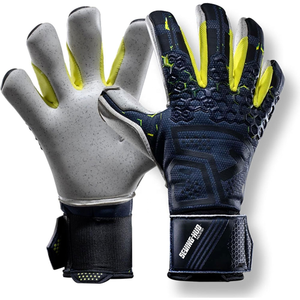 Gants de gardien de but de football pour jeunes pas chers, gants de gardien de but en latex épais avec protection des doigts en vente - Product Image 4