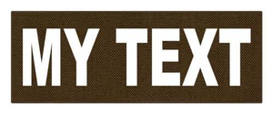 Custom Laser Night Reflective Logo Tactical <b>Patches</b> Badge Clothing OEM Supplier - Product Image 2