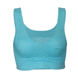 Soutien-gorge de sport sans couture pour femmes, réglable, respirant, doux, confortable, 100% coton, vêtements de sport, gym, fitness, yoga - Product Image 4