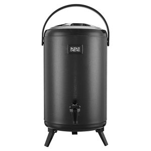 Dispenser Termico per Bevande in Acciaio Inox da 12L/3,2 Galloni con Rubinetto e Display della Temperatura per Bevande Calde - Product Image 1