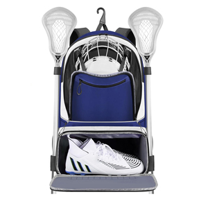 Mochilas de Lacrosse Personalizadas de Poliéster para Hombre y Mujer con Soporte Doble para Palos, Bolsa de Equipamiento Sublimado para Equipo - Product Image 3