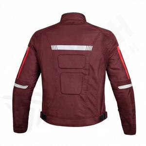 Veste de moto en cuir véritable pour homme de qualité supérieure, nouvelle arrivée, vestes de moto d'hiver, protections amovibles, personnalisables - Product Image 2