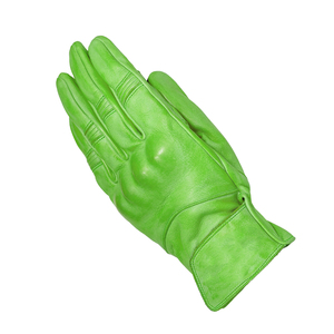 Guantes de moto más vendidos para hombre, color verde, con protección en los nudillos, guantes para motocicleta con pantalla táctil y puño elástico - Product Image 3