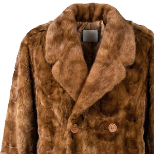Manteau de luxe en fausse fourrure pour femme, hiver, manches longues, chaud, en peluche, style mode, sur mesure OEM ODM, vente en gros, vêtement d'extérieur haut de gamme - Product Image 5