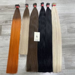 Hot Selling Natural Colored Vietnamese <b>Remy</b> <b>Hair</b> <b>Extensions</b> Single Donor Nano Tip Virgin Natural Straight High Quality Human - Product Image 2