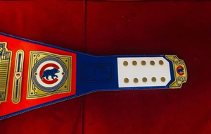 Ceinture de champion des Chicago Cubs, taille adulte, modèle Legacy, fabriquée en zinc 2 mm 4 mm - Product Image 6