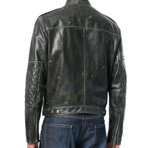 New Style Regular Fit High Quality Material <b>Men</b> <b>Leather</b> <b>Jackets</b> Wholesale Price Genuine <b>Leather</b> <b>Jacket</b> - Product Image 4