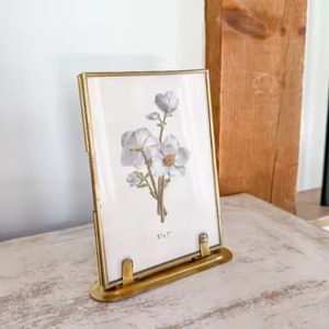 Stylish Design Metal Glass Photo <b>Frame</b> Premium <b>Picture</b> Holder Tabletop <b>Frame</b> Modern Interior Decoration Item - Product Image 1