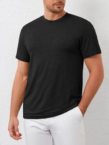 Camiseta Moderna para Hombre, Venta al por Mayor, Algodón Premium, Manga Corta, Cuello Redondo, Corte Holgado, Estilo Urbano, Ropa Casual de Moda - Product Image 2