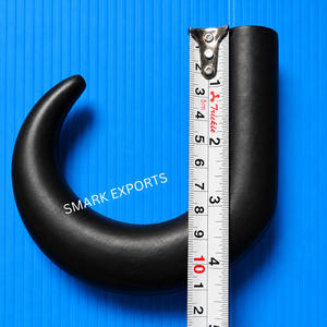 Poignée de canne de marche artisanale en corne naturelle, écologique, avec accessoire de remplacement de poignée pour canne de marche personnalisée - Product Image 4