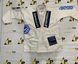 ชุดยูโดบราซิลเลี่ยนยิวยิตสู รุ่นล่าสุดปี 2026 สีขาว ยี่ห้อ Shoyorol 24 Federation รุ่น Unisex สำหรับนักกีฬา BJJ รุ่น CP-JJ-06 - Product Image 2
