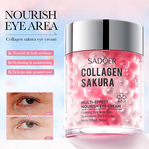 Crème <span class=keywords><strong>pour</strong></span> <span class=keywords><strong>les</strong></span> <span class=keywords><strong>yeux</strong></span> au collagène de fleurs de cerisier SADOER - Formule nourrissante <span class=keywords><strong>pour</strong></span> éliminer <span class=keywords><strong>les</strong></span> cernes et atténuer <span class=keywords><strong>les</strong></span> rides - Livraison directe disponible - Product Image 5