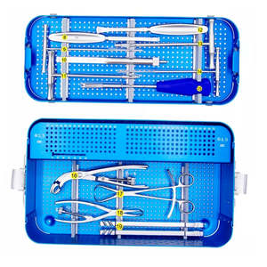 Caja de Esterilización para Instrumental Quirúrgico de Fragmentos Pequeños, para Placas de Fragmentos Pequeños, Cirugía Ortopédica, de Surgiright Instruments - Product Image 3