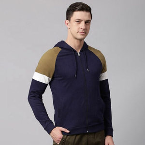 Sudadera con capucha informal de algodón para hombre, con cremallera completa, ligera, estilo urbano, para otoño e invierno - Product Image 5