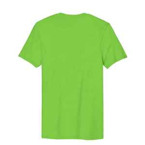 Camisetas Personalizadas al por Mayor 2026, Lisas con Logotipo, Verdes y Amarillas, Camisetas de Punto Unisex para Hombre, 100% Algodón Orgánico, Impresión Personalizada - Product Image 1