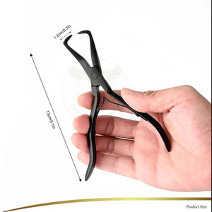 Hair <b>Extension</b> Pliers Stainless Steel Hair <b>Extension</b> Tools <b>Bead</b> Remover Pliers for Hair <b>Extensions</b> - Product Image 4