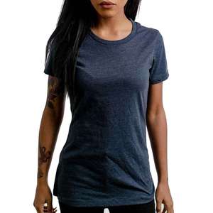 Camiseta Informal Ligera para Mujer, Tela Suave y Cómoda, Estilo Urbano Moderno, Manga Corta, Básica para Uso Diario - Product Image 4