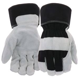 Gants de protection pour les mains, gants de travail en cuir, prix de gros, nouveau style, gants de sécurité en cuir, résistants à l'huile, haute qualité - Product Image 1