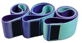 Bandes de résistance en latex antidérapantes pour les hanches - Tissu durable pour l'exercice physique et les entraînements des fessiers - Product Image 3