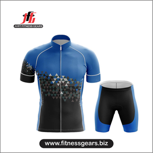 ชุดจักรยานแขนกุด JUST FITNESS GEARS ราคาถูก คุณภาพสูง 100% ผลิตจากผ้าสแปนเด็กซ์/โพลีเอสเตอร์ แห้งเร็ว สำหรับผู้ใหญ่ |   สำหรับทุกเพศ - Product Image 1