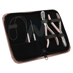 Complete Stainless Steel Surgical Grade Hair Extension Tools Applicator <b>Kit</b> Sweatproof Feature for Commercial Use Micro <b>Bead</b> - Product Image 4
