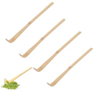Set di 4 Cucchiai in Bambù per Matcha, Tè Verde, Caffè e Spezie, Utensili Essenziali per la Cerimonia del Tè Cinese - Product Image 1