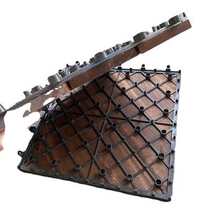 Planches de terrasse en bois d'acacia du Vietnam pour l'extérieur, emboîtables, imperméables et antidérapantes - Product Image 5