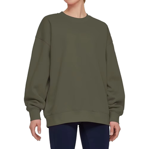 FARMAN TRADERS Maßgefertigter Damen-Wintersport-Sweatshirt Atmungsaktiv Umweltfreundlich Baumwolle Polyester Lässiger Rundhalsausschnitt Ungefüttert - Product Image 1