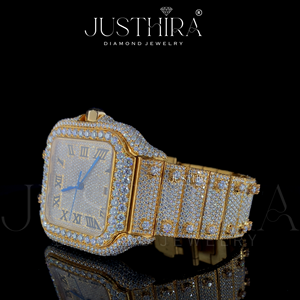 Montre JUSTHIRA pour homme, luxe, sport, affaires, bracelet en acier inoxydable, mouvement à quartz, calibre ETA, cadran carré 41 mm, meilleur prix - Product Image 3