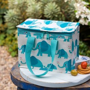 Bolsa Térmica Azul con Logotipo Personalizado, Cierre de Cremallera, Asa, Capacidad de 20L para Almacenamiento de Alimentos para Picnic, OEM/ODM - Product Image 1