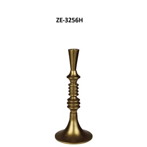 Luxury Handmade Iron <b>Candle</b> Holder Manufacturer with Custom Design and Private Label ServicesTapered Brass Candlestick Holder - Product Image 3