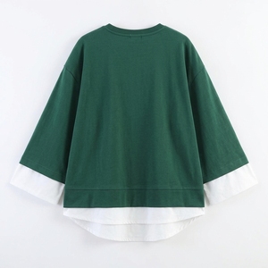 Camiseta Popular para Mujer, Camiseta Informal de Manga Corta de Algodón, Suave al Tacto, Ajuste Cómodo, Proveedor de Ropa al por Mayor - Product Image 3