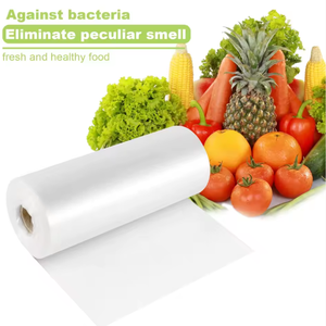 Rouleau d'emballage en plastique PE transparent pour fruits et légumes frais, pain, durable, pour supermarchés et usage domestique - Product Image 4