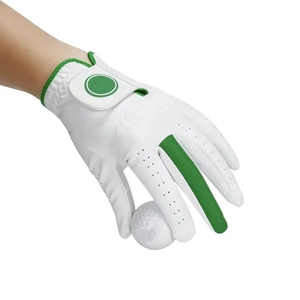 Premium Quality Golf <b>Gloves</b> Full <b>Finger</b> Cabretta <b>Glove</b> Golf for Men and Women Custom Golf Club <b>Gloves</b> with Logo - Product Image 3