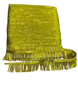 Frange décorative en dentelle tressée à franges longues couleur unie, vente en gros OEM, faible MOQ - Product Image 4