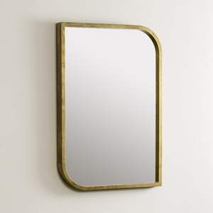 Miroir mural en bois fait main écologique, produit durable et élégant - Product Image 1